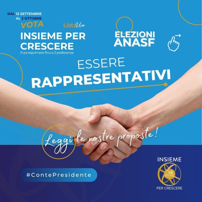 (Lote 1) Programma P1 - ESSERE RAPPRESENTATIVI