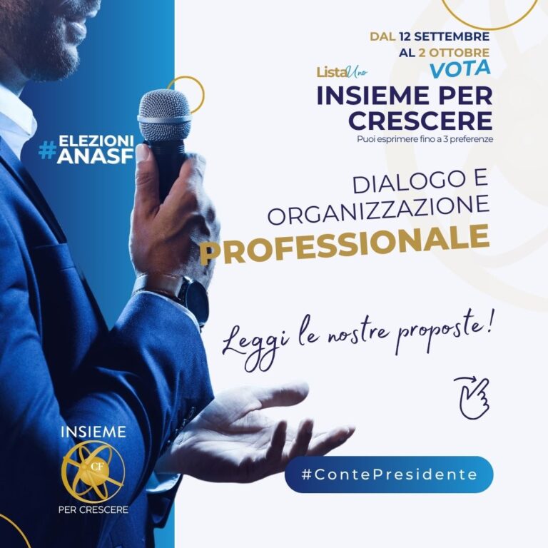 (Lote 4) Programma P4 - Dialogo e organizzazione professionale