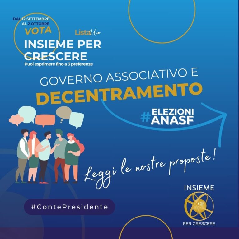 (Lote 6) Programma P6 - Governo Associativo e Decentramento